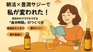 朝活×豊潤サジーで私が変われた！アイキャッチ画像