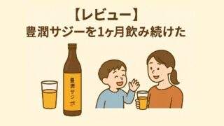 豊潤サジーを1ヶ月試した体験レビューのイメージ画像