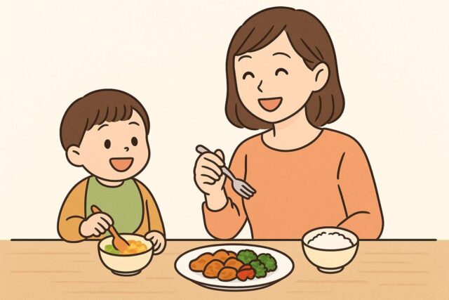 ミールキットのおかげで笑顔を取り戻したママと子ども