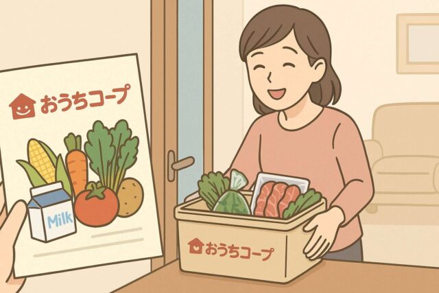 おうちコープの宅配利用で家事がラクになったママ