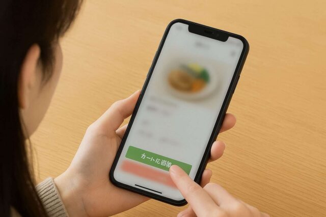 おうちコープのスマホアプリ画面