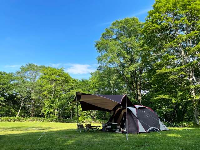 キャンプの雰囲気画像