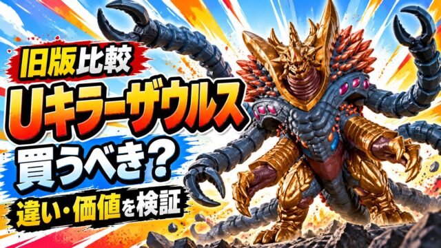 Uキラーザウルス旧版と2026年戯華版を比較し買う価値を検証する記事のアイキャッチ